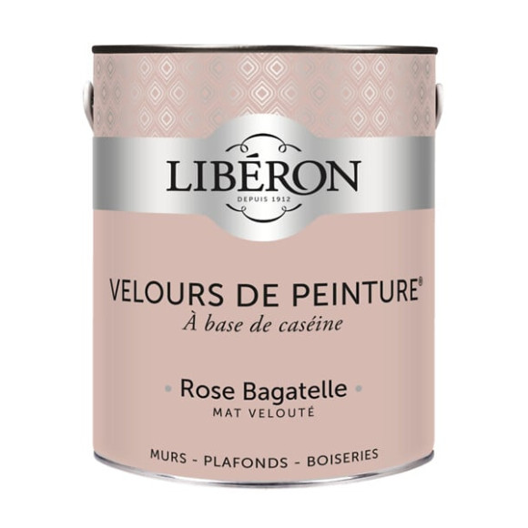 Velours de peinture - Rose bagatelle - Mat - 25L