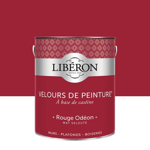 Velours de peinture - Rouge odeon - Mat - 25L