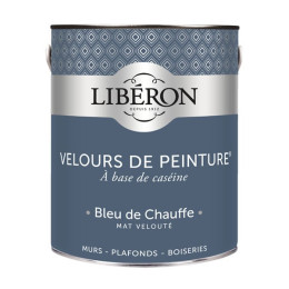 Velours de peinture - Bleu de chauffe - Mat - 25L