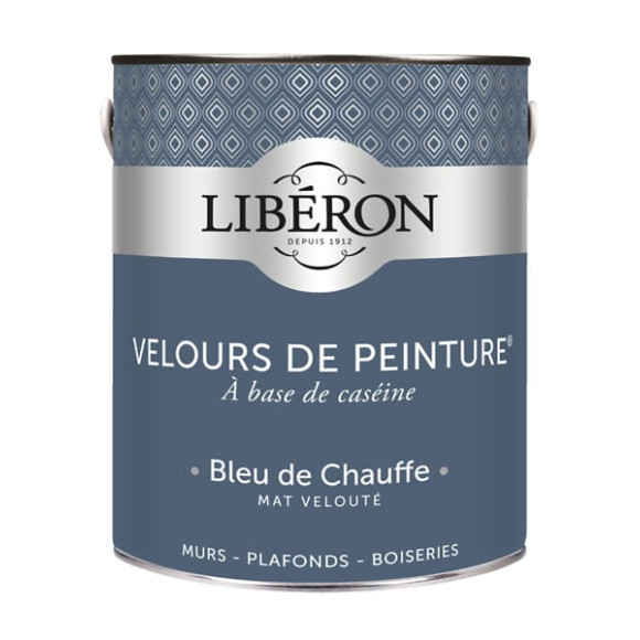 Velours de peinture - Bleu de chauffe - Mat - 25L