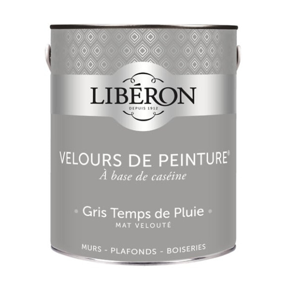 Velours de peinture - Gris temps de pluie - Mat - 25L