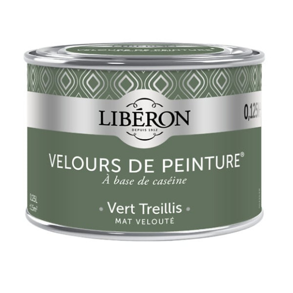 Velours de peinture - Vert treillis - Mat - 125ml