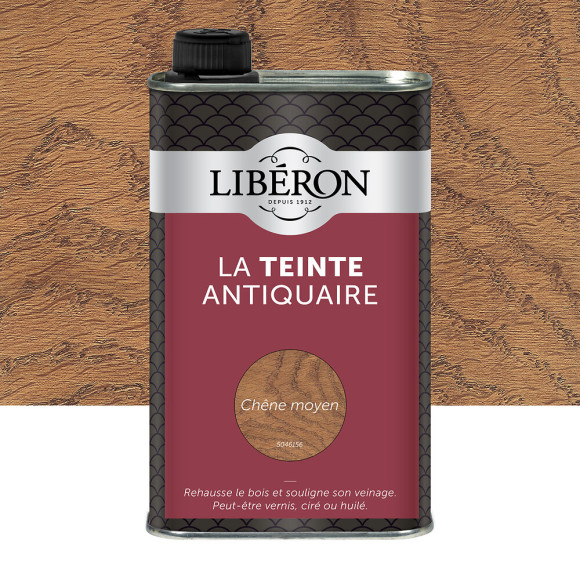 Teinte antiquaire bois durs Chêne moyen Bidon 0.5l