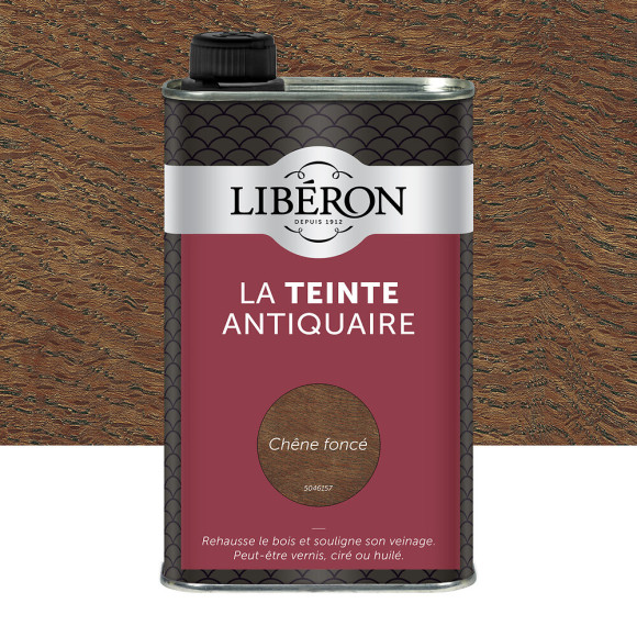 Teinte antiquaire bois durs Chêne fonce Bidon 0.5l