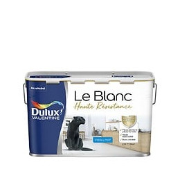 Peinture Le Blanc Haute Résistance Dulux Valentine Mat 2.5L