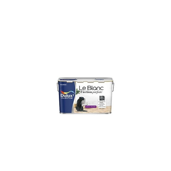 Peinture Le Blanc Finition Parfaite Dulux Valentine Velours 2.5L