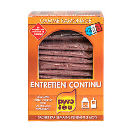 Entretien continu bois charbon 14x70g