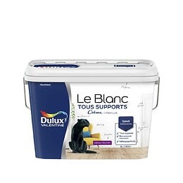 Peinture Le Blanc Crème -  Velours - 5L