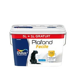 Peinture Plafond Facile Dulux Valentine Mat Blanc 5 + 1L