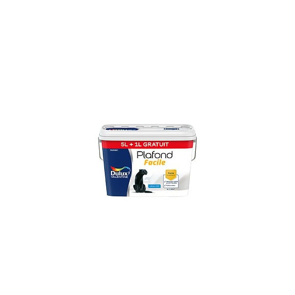 Peinture Plafond Facile Dulux Valentine Mat Blanc 5 + 1L