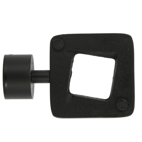 1 EMBOUT CARRE RIVET D28 NOIR MAT