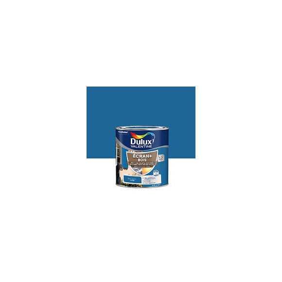 Peinture extérieure Bois Ecran+ Dulux Valentine Satin-Bleu Breton 05L