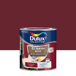 Peinture extérieure Bois Ecran+ Dulux Valentine Satin-RougeBasque 05L