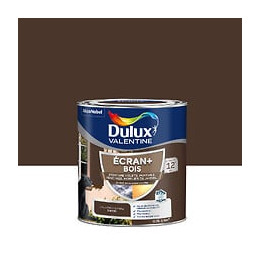 Peinture extérieure Bois Ecran+ Dulux Valentine - Brun Normandie 05 L