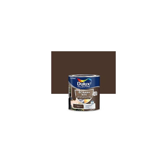 Peinture extérieure Bois Ecran+ Dulux Valentine - Brun Normandie 05 L