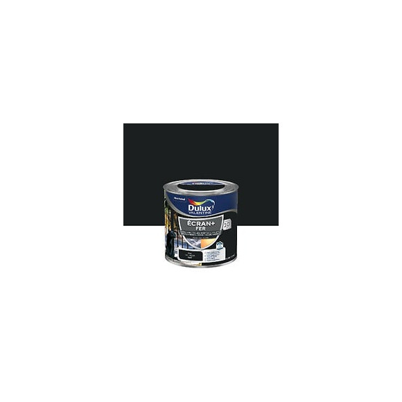 Peinture extérieure Fer Ecran+ Dulux Valentine Mat - Noir 025 L