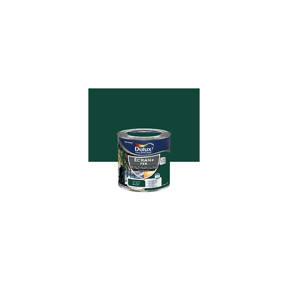 Peinture extérieure Fer Ecran+ Dulux Valentine Brill-Vert Basque 025L