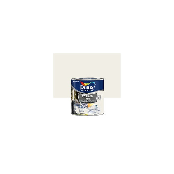 Peinture extérieure Fer Ecran+ Dulux Valentine Brillant-Blanc Pur 05L