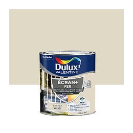 Peinture extérieure Fer Ecran+ Dulux Valentine Brill- Blanc Perlé 05L