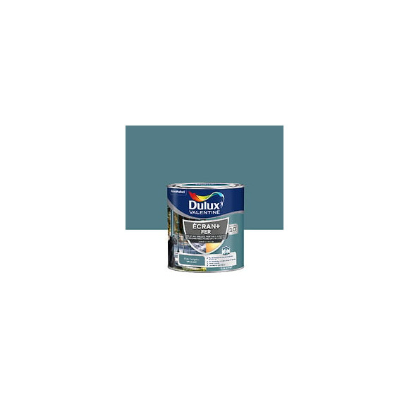 Peinture extérieure Fer Ecran+ Dulux Valentine Brill-Bleu Tempête 05L