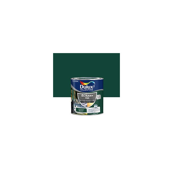 Peinture extérieure Fer Ecran+ Dulux Valentine Brill-Vert Basque 05 L