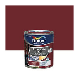 Peinture extérieure Fer Ecran+ Dulux Valentine Brill - Rouge Basque 2L