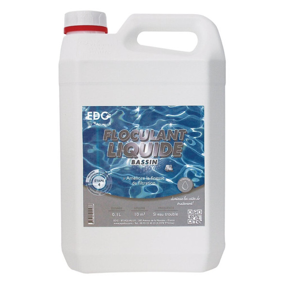 Floculant liquide First - Eau cristalline piscine 5 L