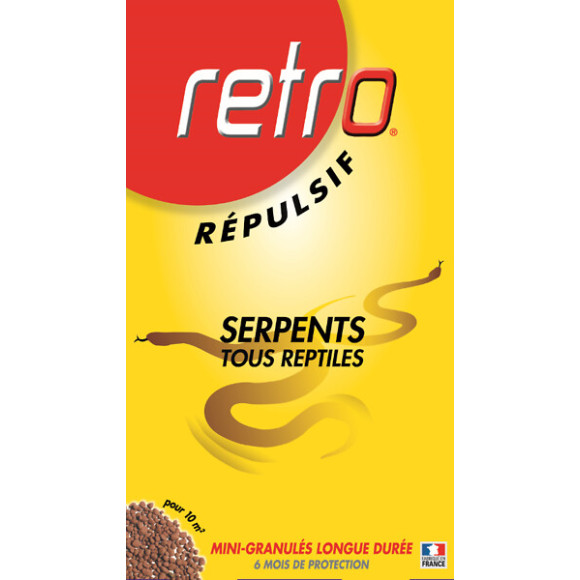 Répulsifs serpents -tous reptiles mini granulés