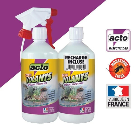 Pulverisateurs tous volants special terrasses duo 800ml