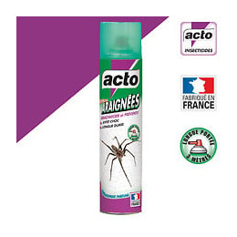 Aérosol 400ml spécial araignées