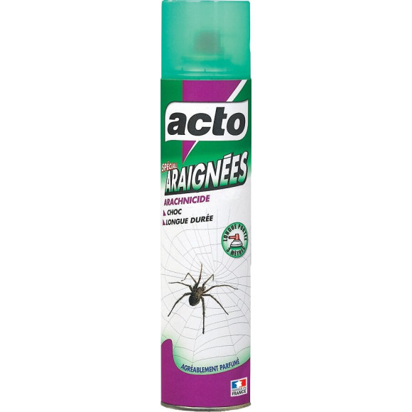 Aérosol 400ml spécial araignées