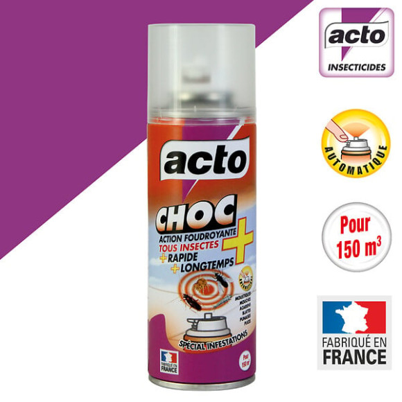 Aerosol choc action foudroyante 100 ml