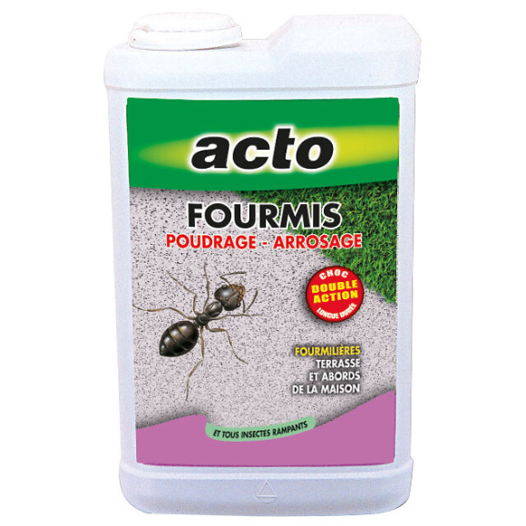 Poudre fourmis ''Poudrage et arrosage'' 400g