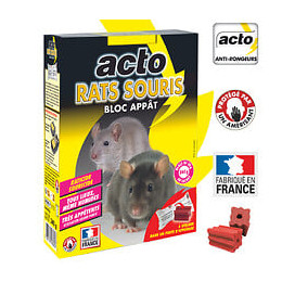 Blocs appâts rats - souris