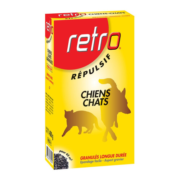 Granulés répulsifs chiens-chats 400gr