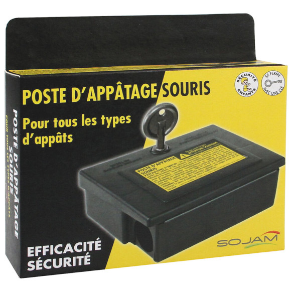 Poste d'appâtage souris