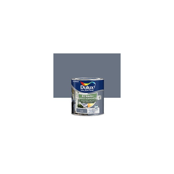 Peinture Ext M/Sup Ecran+ Dulux Valentine Satin - Titane 05 L