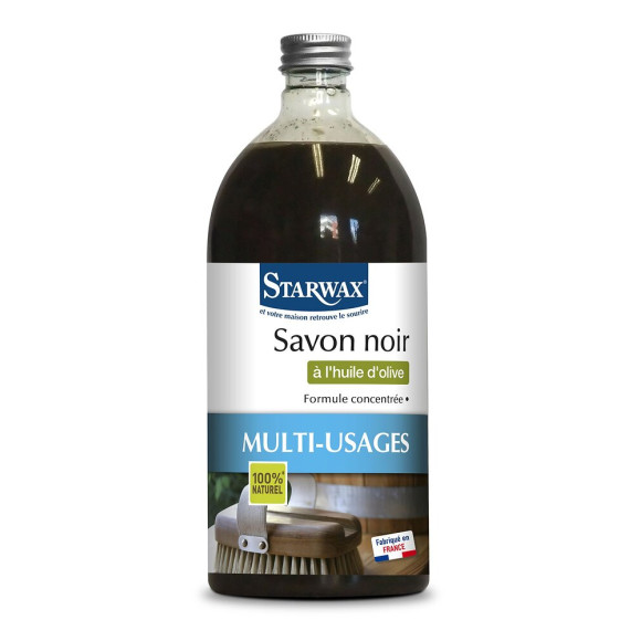 Savon noir concentré Huile d'olive Multi-usages 1l