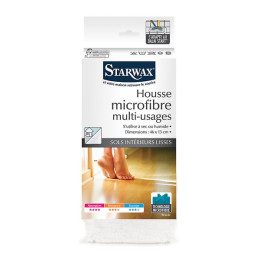 Housse microfibre Multi-usages Sols intérieurs lisses