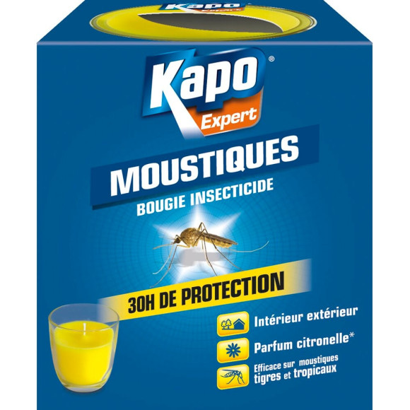 Insecticide Moustiques Bougie 125g