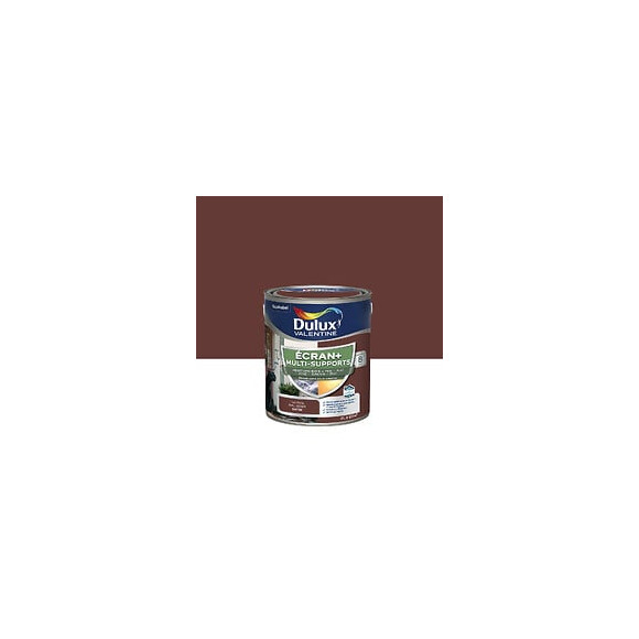 Peinture Ext M/Sup Ecran+ Dulux Valentine Satin - Ton Bois 2 L