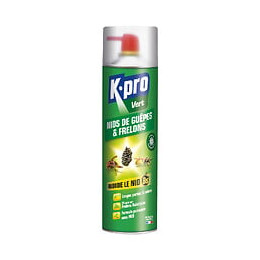 Aerosol nid de guepes 500ml vert