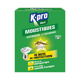 Kpro vert diffuseur electrique + recharge moustique