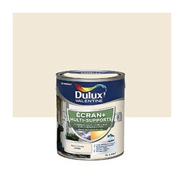 Peinture Ext M/Sup Ecran+ Dulux Valentine Satin - Blanc Cassé 2 L