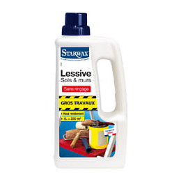 Lessive Sols-Murs Gros travaux Sans rinçage 1l