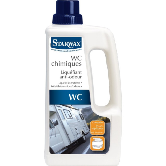 Liquéfiant anti-odeur WC chimique 1l