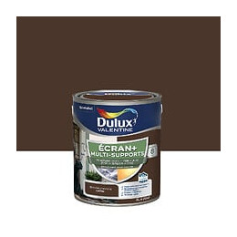 Peinture Ext M/Sup Ecran+ Dulux Valentine Satin - Brun Normandie 2 L