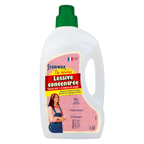 Lessive liquide Textile Fabulous 1.5l