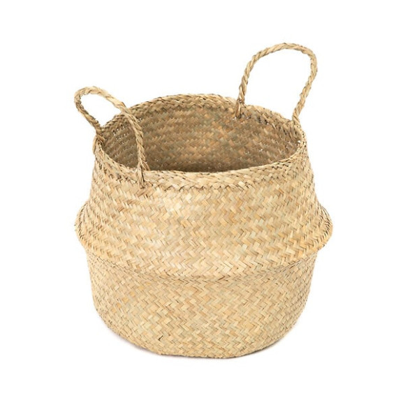 Panier de rangement COMPACTOR Belly couleur naturelle taille M