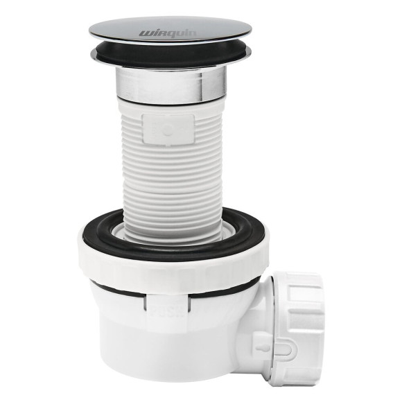 Nano 6.7 ensemble lavabo d32 quick clac h 100 mm corps blanc